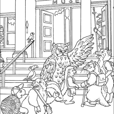 Ourcoloringpage Franklin The Turtle 33