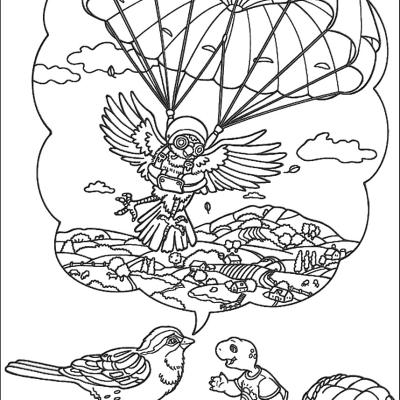 Ourcoloringpage Franklin The Turtle 34
