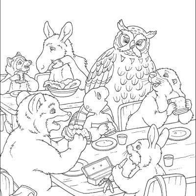 Ourcoloringpage Franklin The Turtle 38