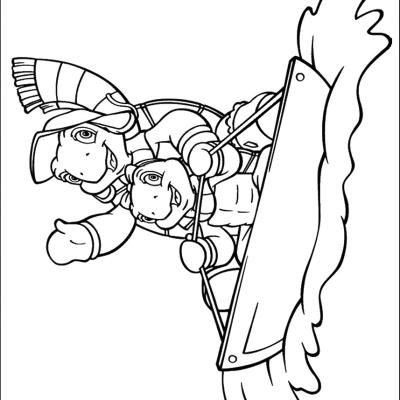 Ourcoloringpage Franklin The Turtle 41