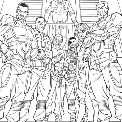 Ourcoloringpage G.i. Joe 22
