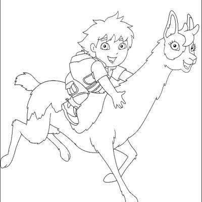 Ourcoloringpage Go Diego Go 10