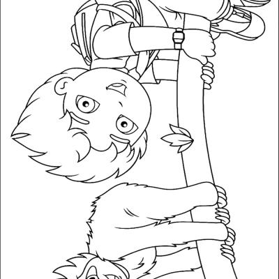 Ourcoloringpage Go Diego Go 11