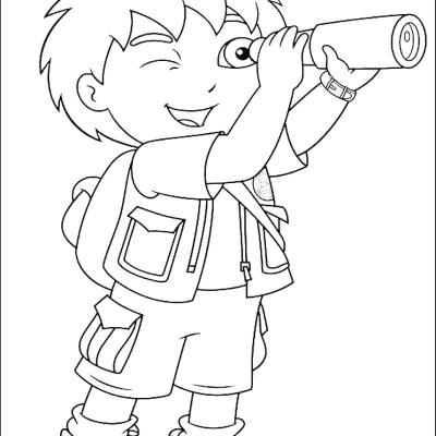 Ourcoloringpage Go Diego Go 13