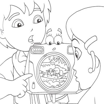 Ourcoloringpage Go Diego Go 18