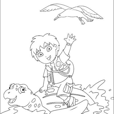 Ourcoloringpage Go Diego Go 1