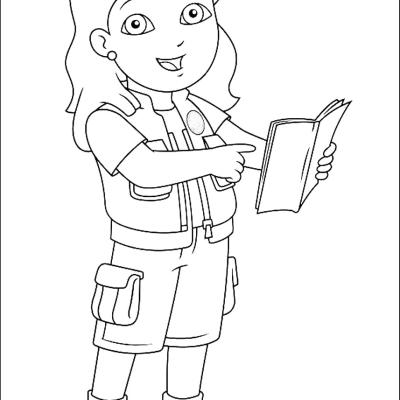 Ourcoloringpage Go Diego Go 5