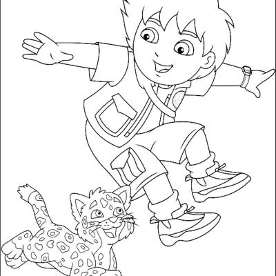 Ourcoloringpage Go Diego Go 6