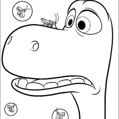 Ourcoloringpage Good Dinosaur 12