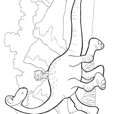 Ourcoloringpage Good Dinosaur 2