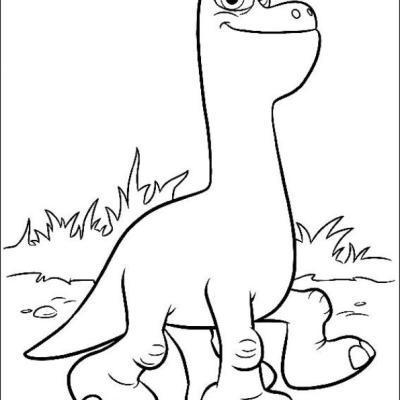 Ourcoloringpage Good Dinosaur 7