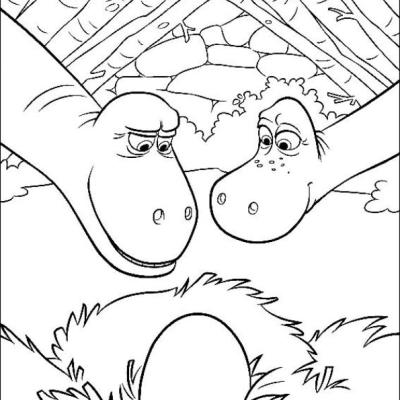 Ourcoloringpage Good Dinosaur 8