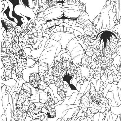 Ourcoloringpage Gormiti 12