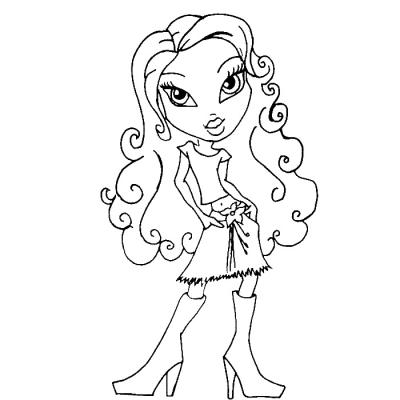 Ourcoloringpage Bratz 13