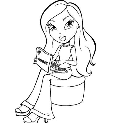 Ourcoloringpage Bratz 19