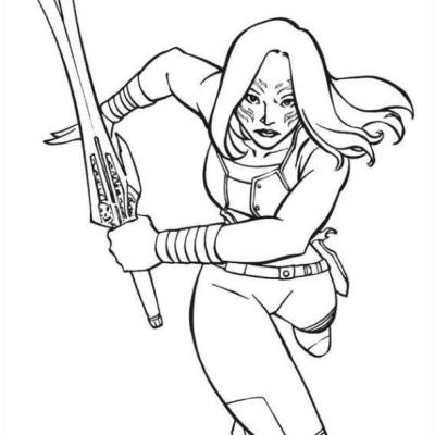 Ourcoloringpage Guardians Of The Galaxy 12