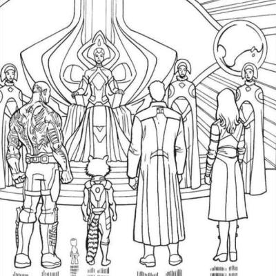 Ourcoloringpage Guardians Of The Galaxy 14