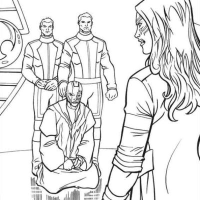 Ourcoloringpage Guardians Of The Galaxy 15