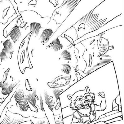 Ourcoloringpage Guardians Of The Galaxy 18