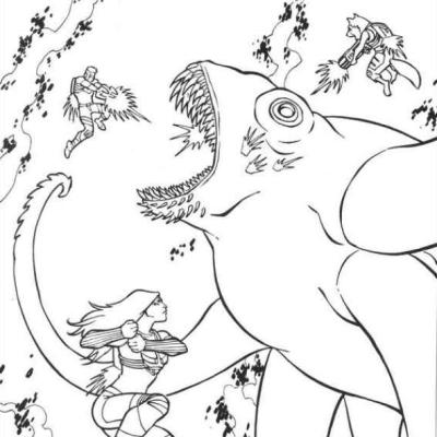 Ourcoloringpage Guardians Of The Galaxy 23