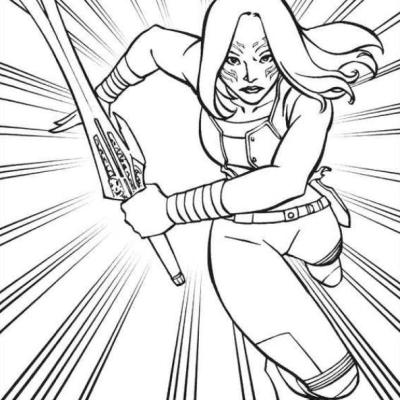 Ourcoloringpage Guardians Of The Galaxy 6