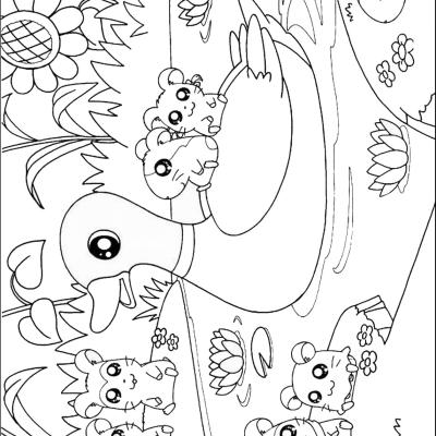 Ourcoloringpage Hamataro 7