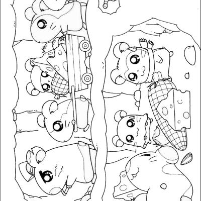 Ourcoloringpage Hamataro 8