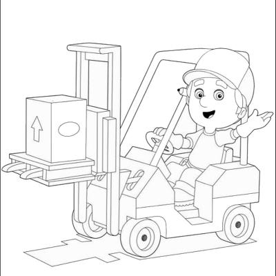Ourcoloringpage Handy Manny 11