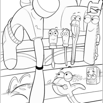 Ourcoloringpage Handy Manny 16