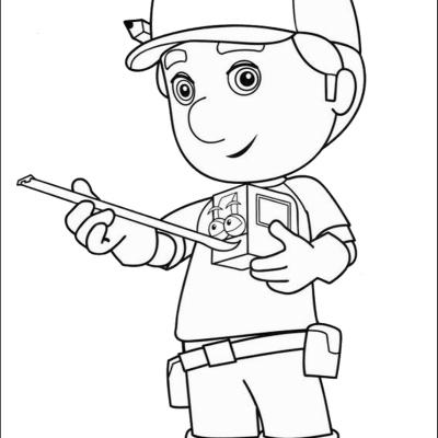 Ourcoloringpage Handy Manny 19