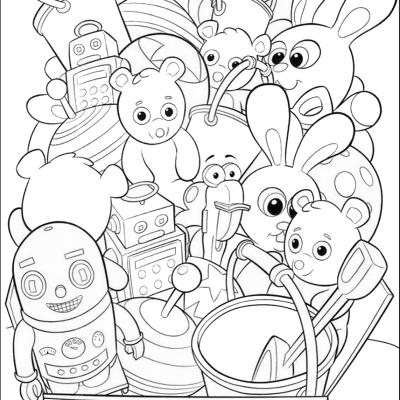 Ourcoloringpage Handy Manny 1
