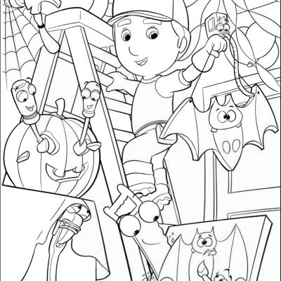 Ourcoloringpage Handy Manny 21