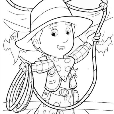 Ourcoloringpage Handy Manny 22