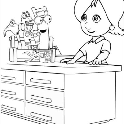 Ourcoloringpage Handy Manny 24