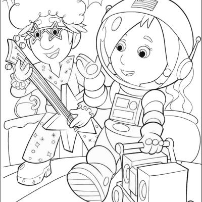 Ourcoloringpage Handy Manny 26
