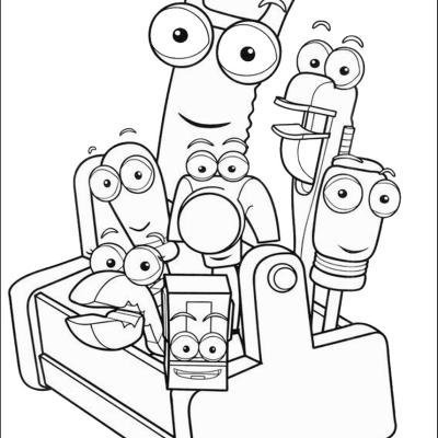 Ourcoloringpage Handy Manny 30