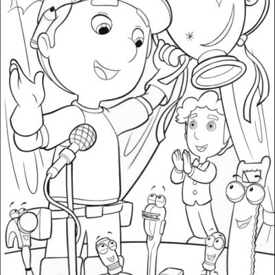 Ourcoloringpage Handy Manny 4