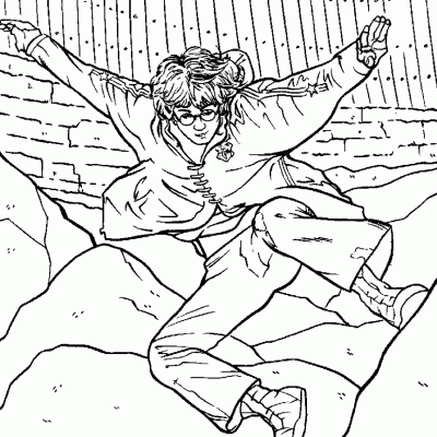 Ourcoloringpage Harry Potter 1
