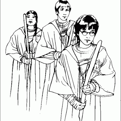 Ourcoloringpage Harry Potter 34