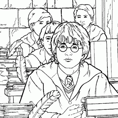 Ourcoloringpage Harry Potter 61