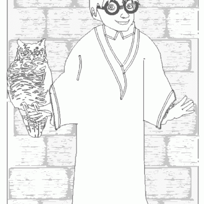 Ourcoloringpage Harry Potter 7