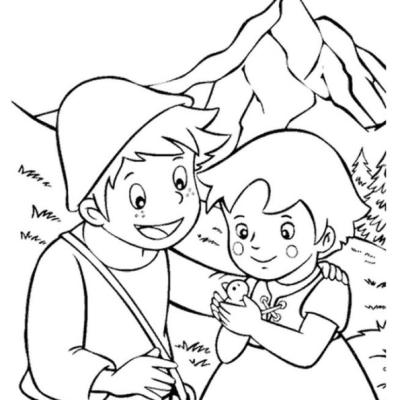 Ourcoloringpage Heidi 16