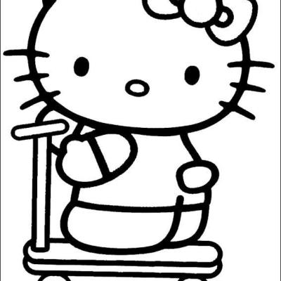 Ourcoloringpage Hello Kitty 13