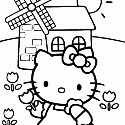 Ourcoloringpage Hello Kitty 17