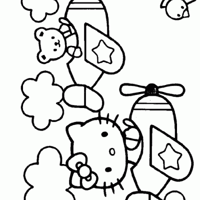 Ourcoloringpage Hello Kitty 19