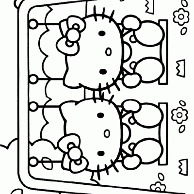 Ourcoloringpage Hello Kitty 23
