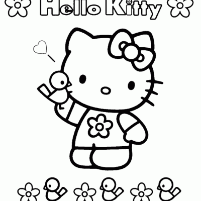 Ourcoloringpage Hello Kitty 24