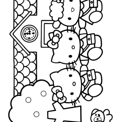 Ourcoloringpage Hello Kitty 31