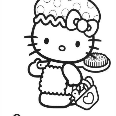 Ourcoloringpage Hello Kitty 3