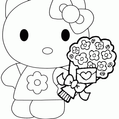 Ourcoloringpage Hello Kitty 40